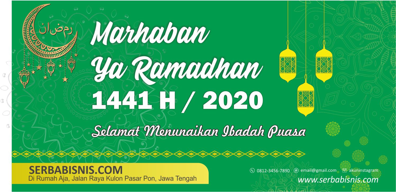 Desain Banner Spanduk Ramadhan – SerbaBisnis