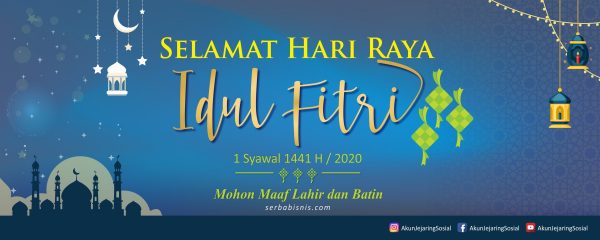 Banner Spanduk Idul Fitri  SerbaBisnis