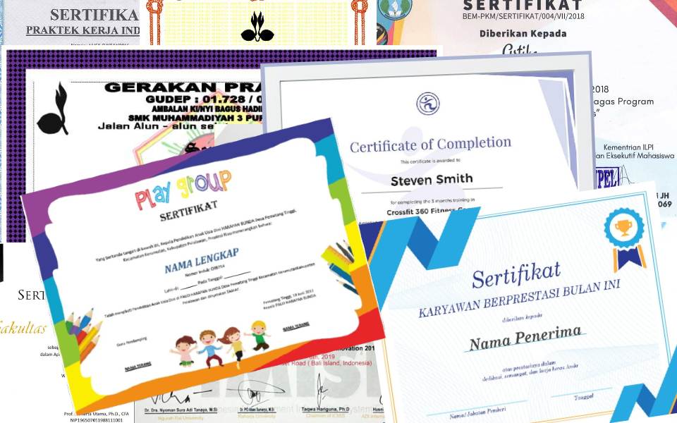 contoh bingkai background sertifikat serbabisnis - SerbaBisnis