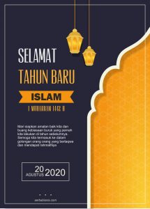 Poster Selamat Tahun Baru Islam