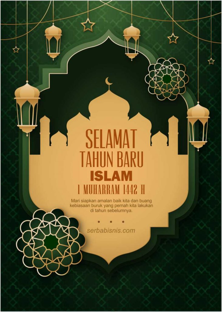 Poster Ucapan Tahun Baru Islam – SerbaBisnis