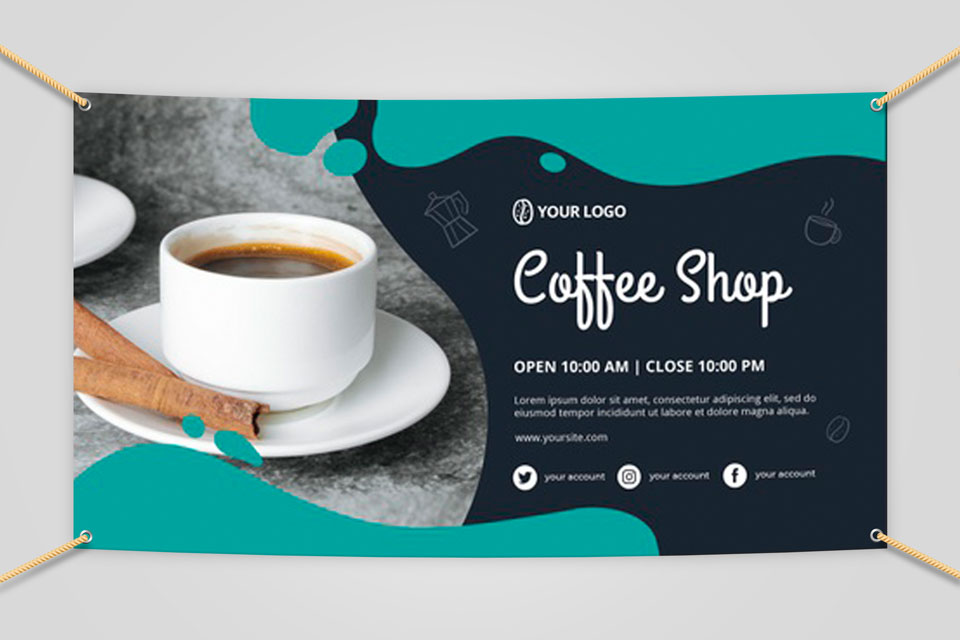 Banner Coffee Shop 1