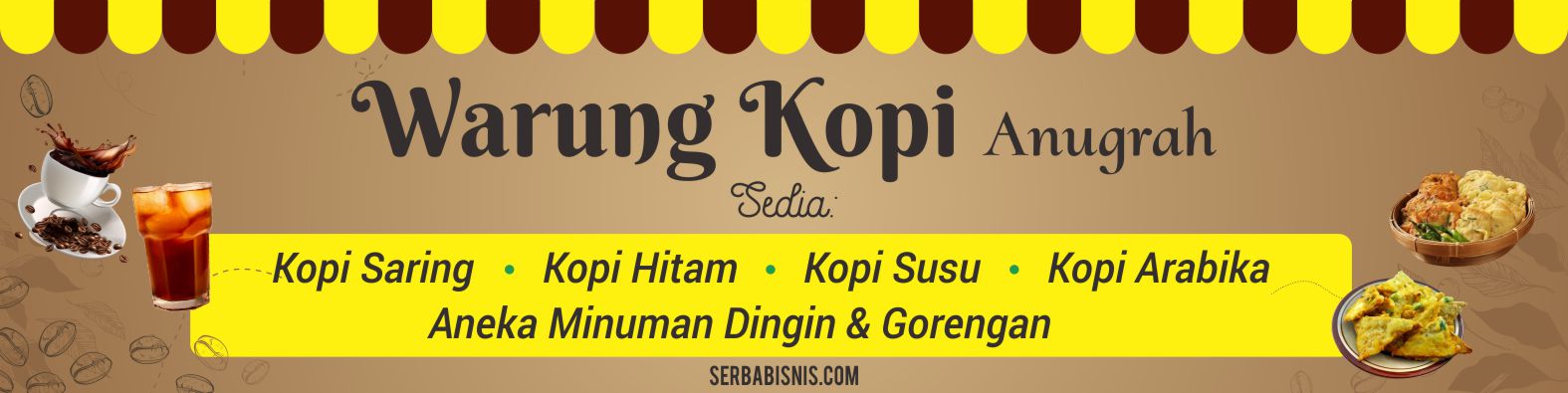 Banner Warung Kopi Keren
