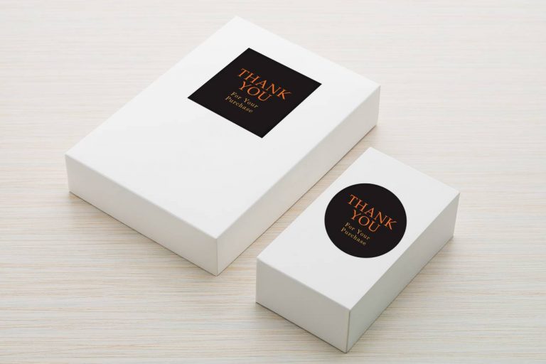 Stiker Label Thankyou Kemasan Box