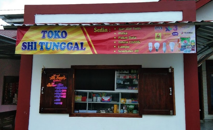 Desain Spanduk / Banner Toko Sembako SerbaBisnis