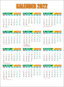 Kalender 22 CDR